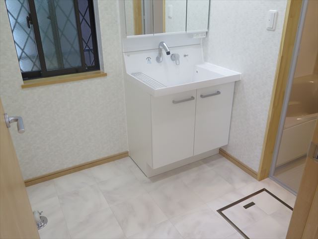 洗面室リフォーム 玉村町