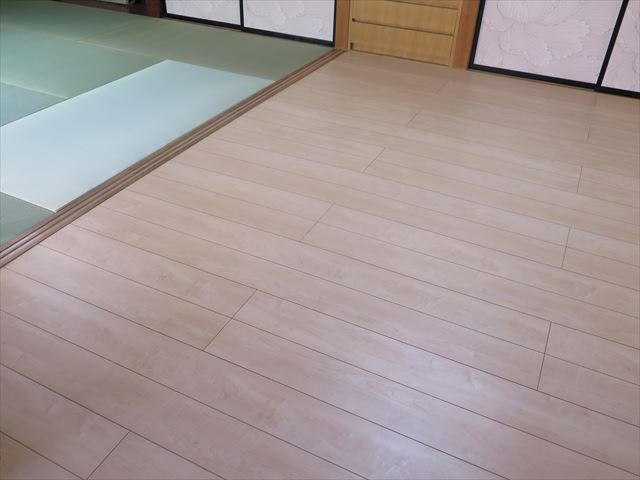 和室床改修 桐生市