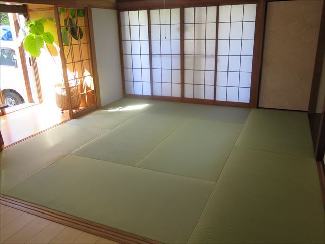 縁無畳入替 桐生市