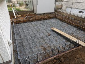 増築ベタ基礎工事