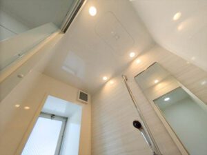 高級浴室の完成